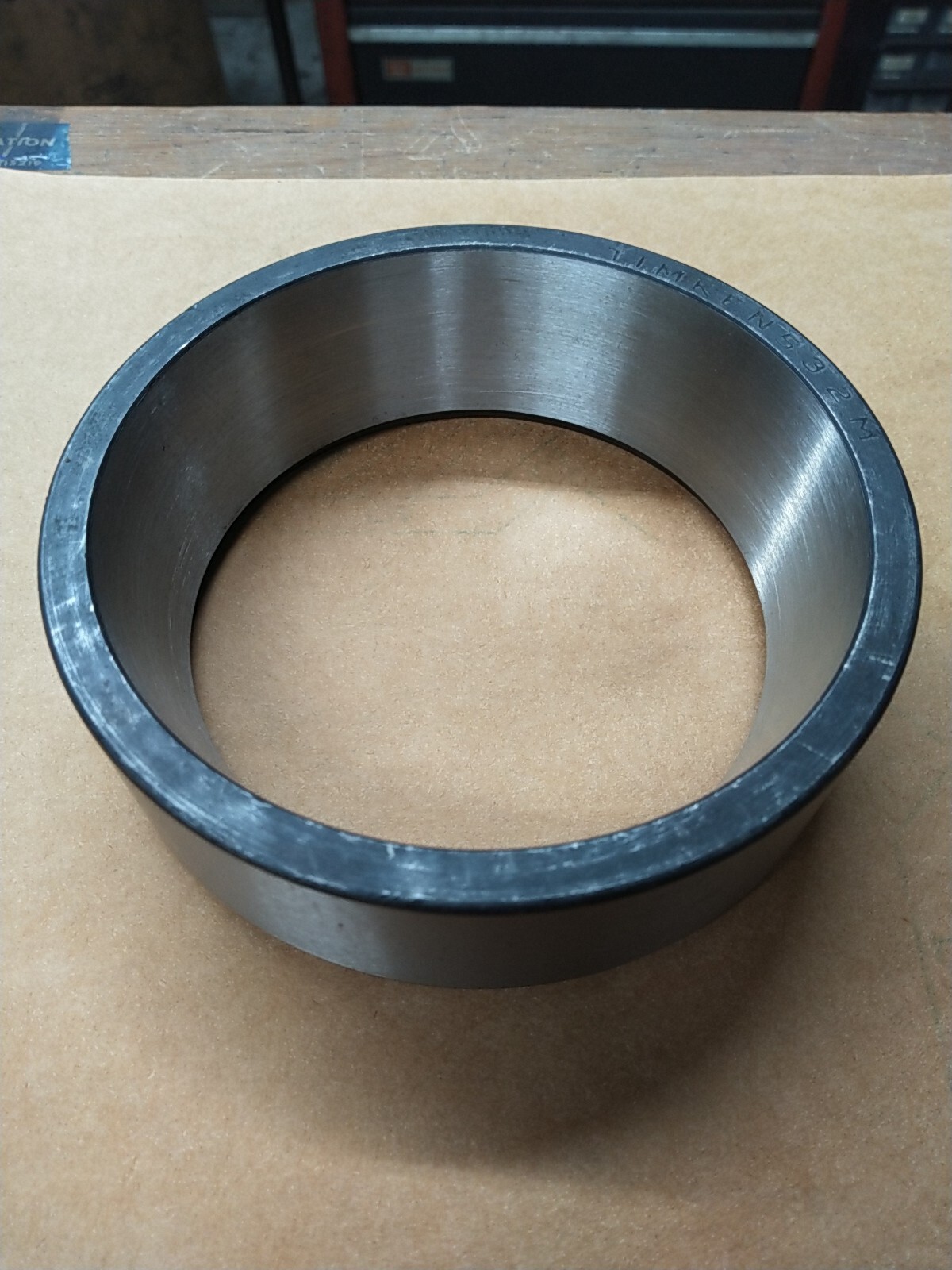 Timken 532 Tapered Roller Bearing Cup Race 4-3/8″ OD Open-box