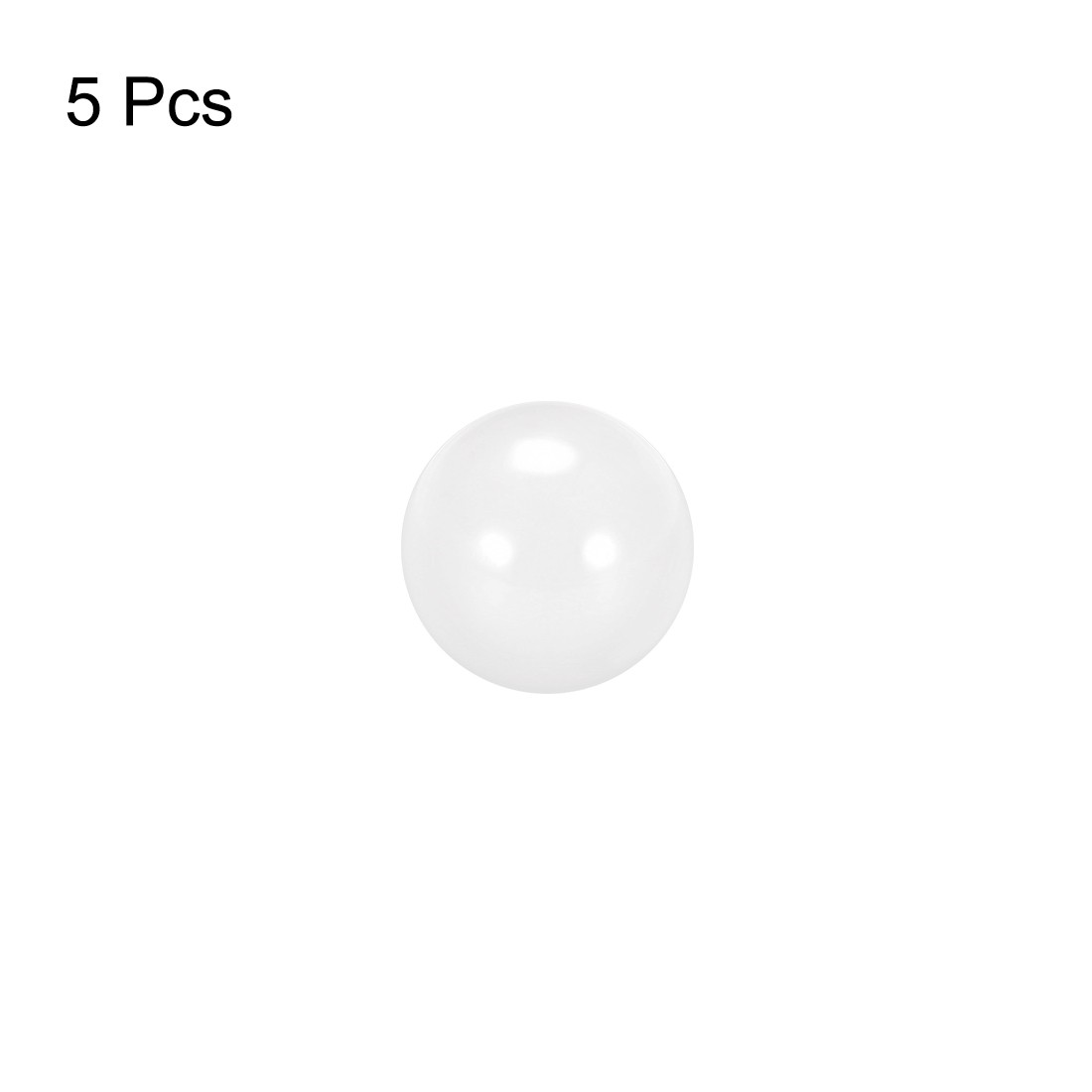 2.5mm Ceramic Bearing Balls, ZrO2 Zirconium Oxide Ball G5 Precision 5pcs