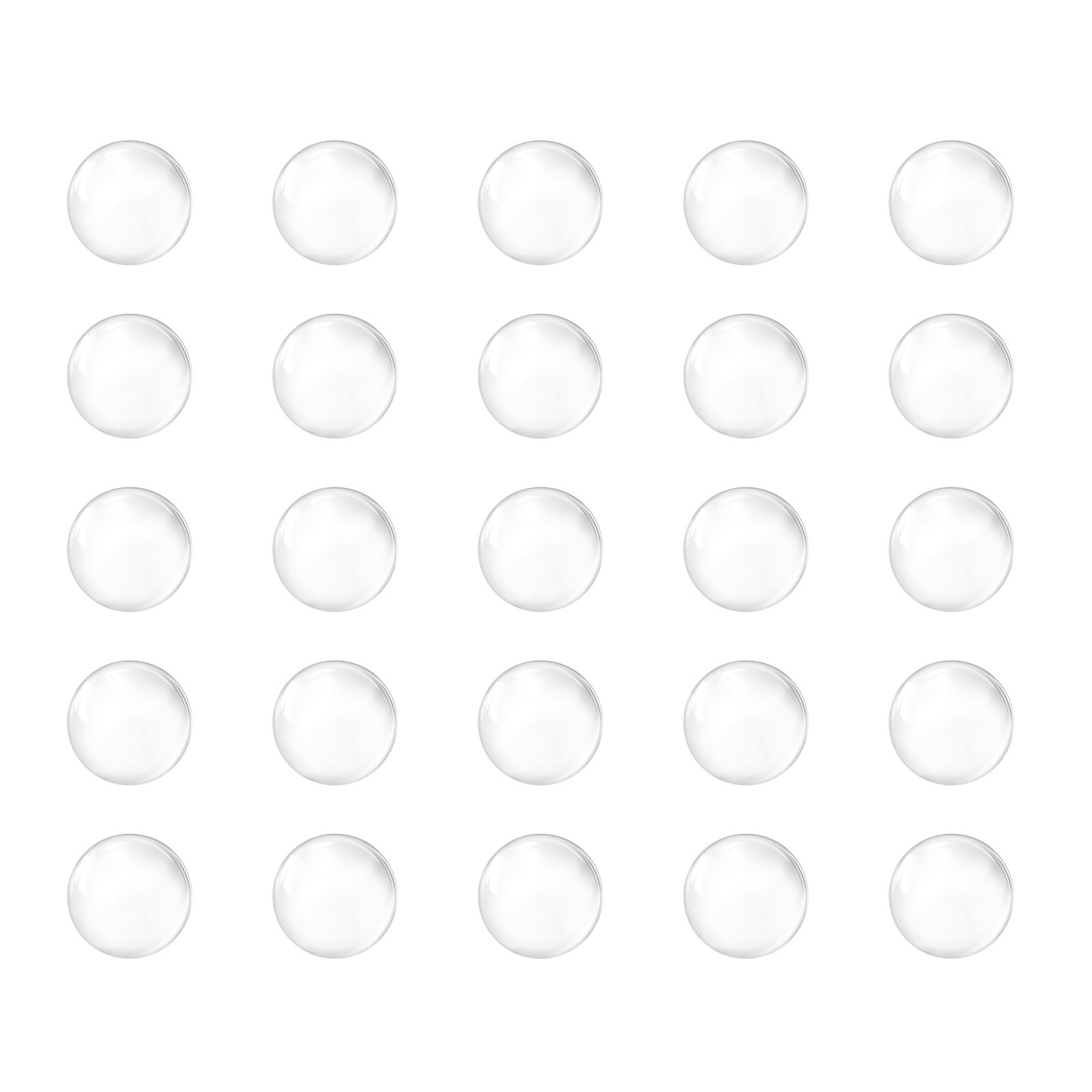 250pcs Glass Ball Boiling Stones 7mm Soda Lime Glass Beads, Clear