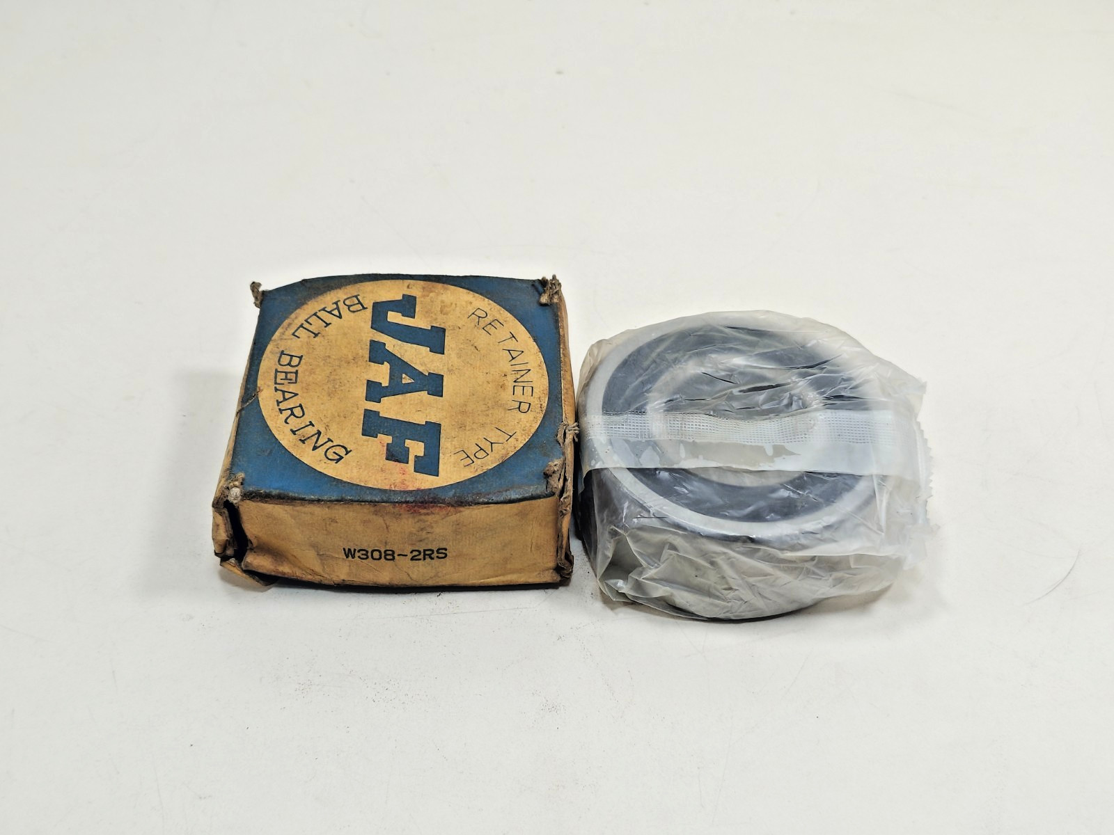 W308-2RS JAF Double Row Angular Ball Bearing W308-2RS 40x90x36.5mm