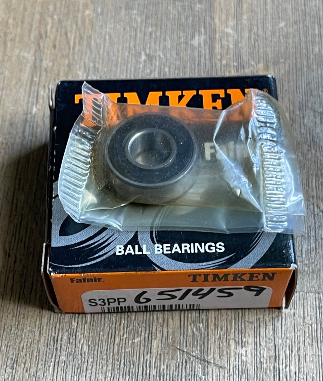 TIMKEN S3PP BALL BEARING NEW SEALED PKG