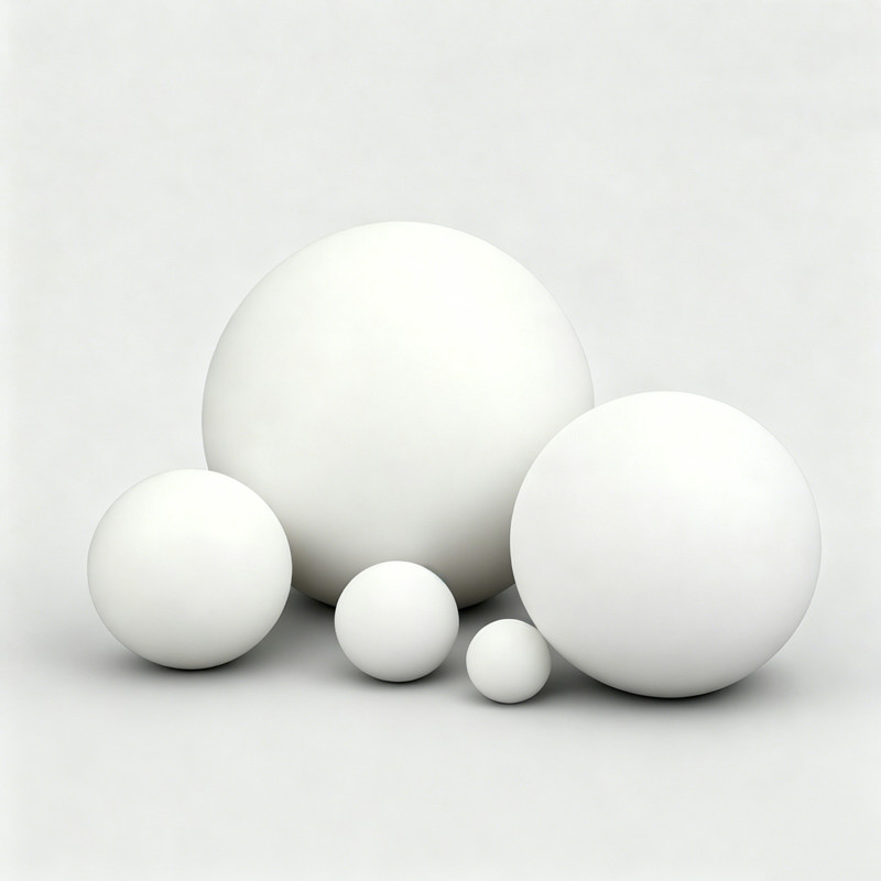 Solid Polyoxymethylene POM Plastic Balls Precision Bearing Rolling Beads 1-100mm