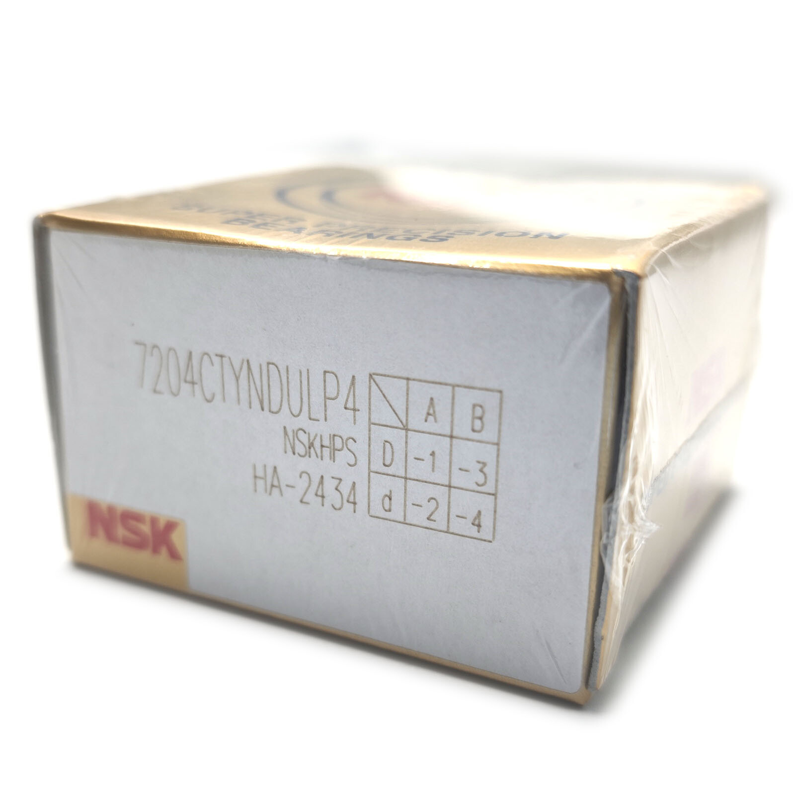 7204CTYNDULP4 Angular Contact Ball Bearing for NSK Matched Pair (Set of 2) New