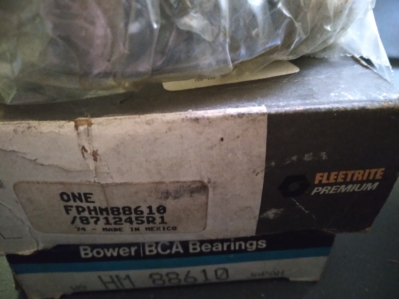 New Fleetrite Tapered Roller Bearing Cup HM88610 7871245R1