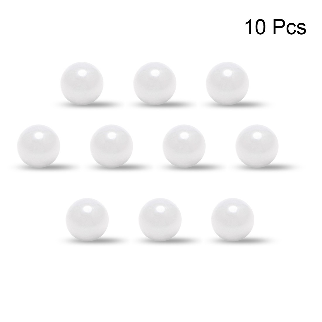 10pcs 2.5mm Ceramic Bearing Balls ZRO2 Zirconium Oxide Ball G10 Precision