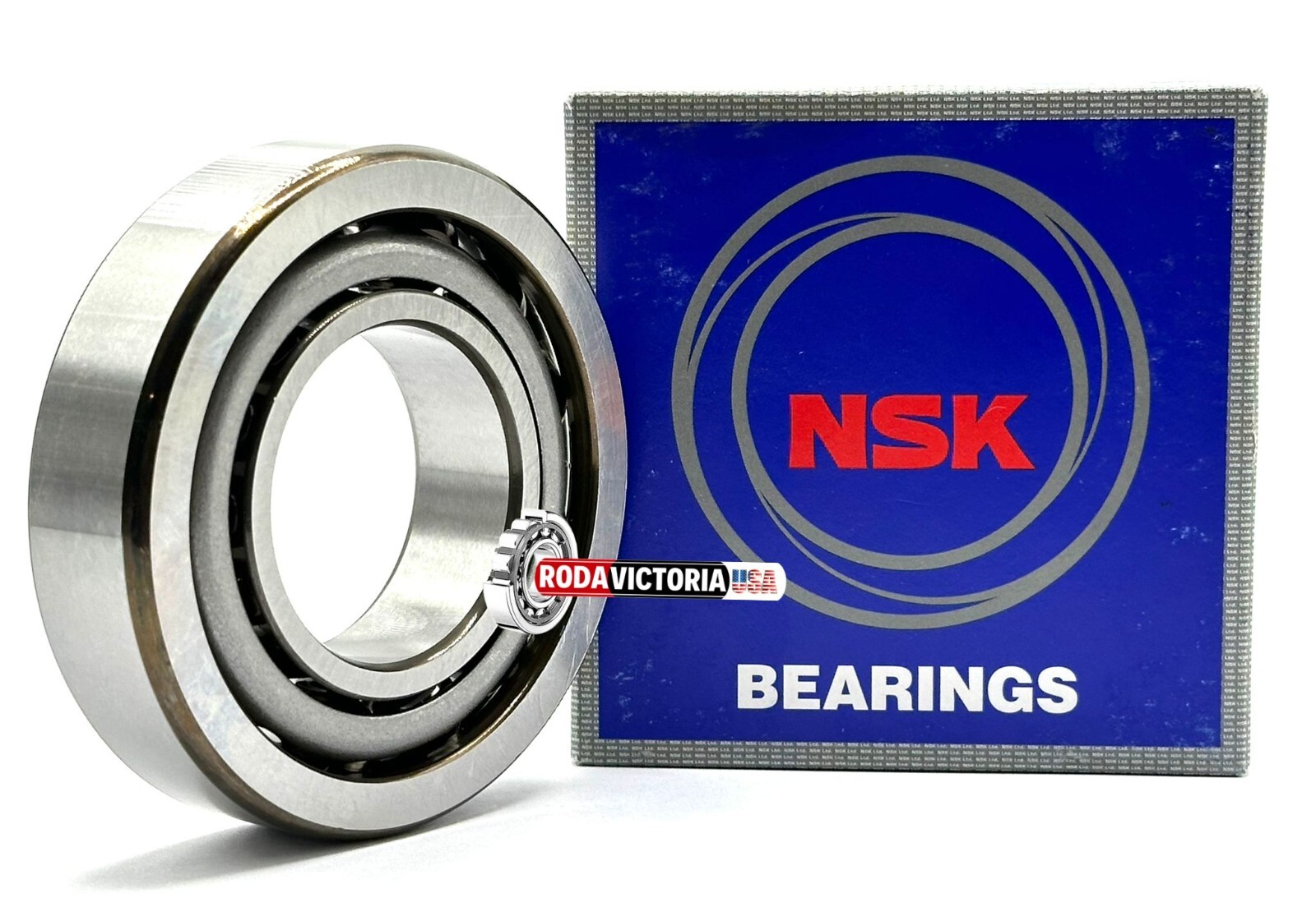 NSK JAPAN 7207 BW ANGULAR CONTACT BALL BEARING 35x75x17 mm