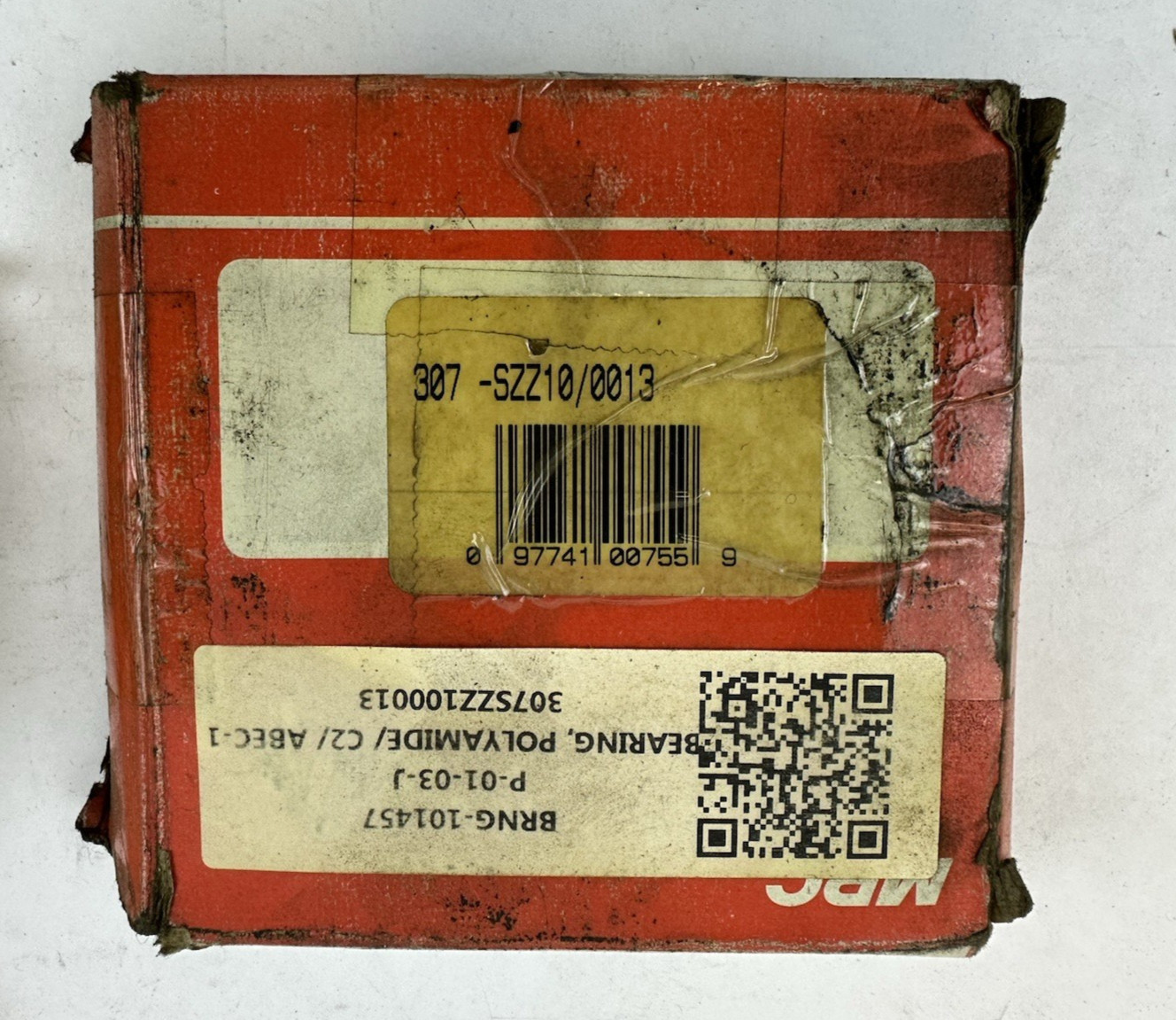 MRC RADIAL DEEP GROOVE BALL BEARING 307-SZZ10/0013