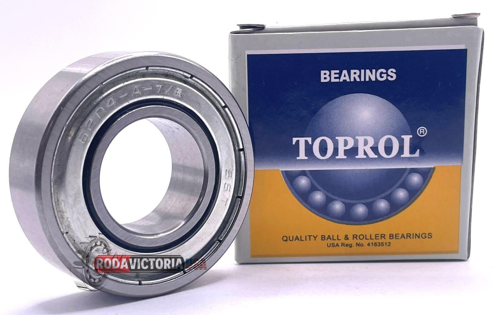 6204-14-ZZ C3 Premium Sealed Ball Bearing, 7/8″x47mmx14mm 7/8″ Bore