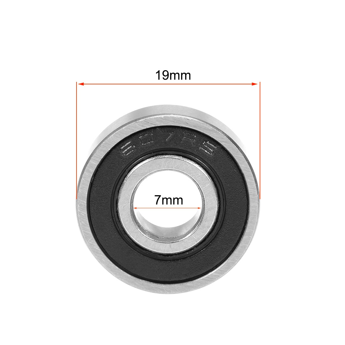 7mm I.D. Miniature Ball Bearings 607z 627z 687z 697z Mr117zz 607-2RS (10Qty)