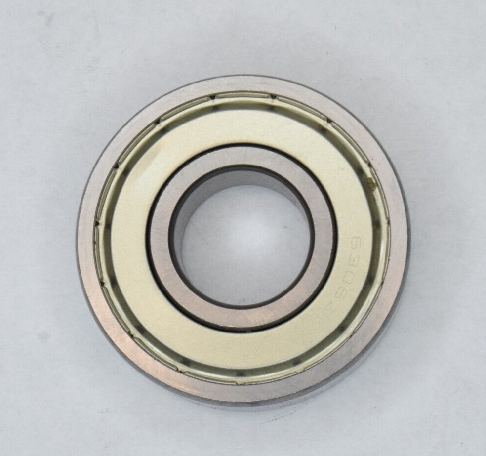 Radial Ball Bearing 6305-Z Open 25 mm Bore 62 mm OD 17 mm Alloy Steel Ring