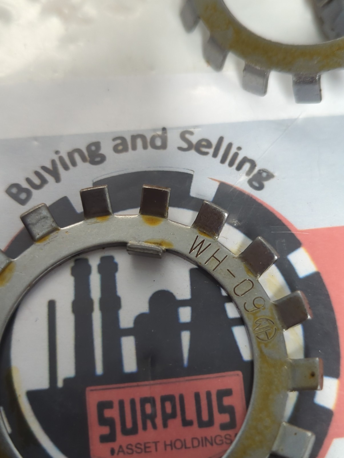 WHITTET-HIGGINS,WH-09,BEARING LOCK-NUT LOT OF 29 NOS