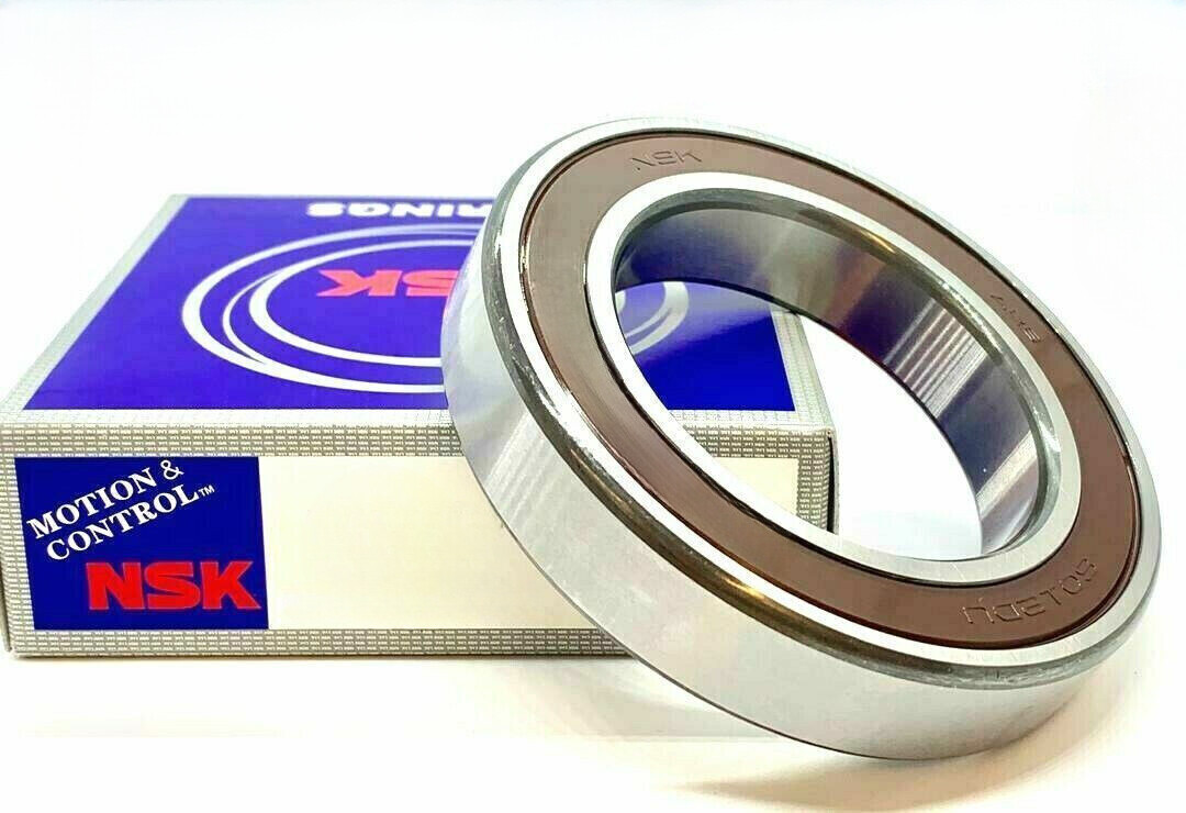 6012 DDU NSK Deep Groove Radial Ball Bearing 60x95x18 Metal Free Shipping