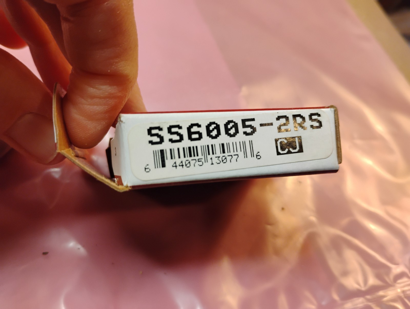 Precision Bearings SS6005-2RS Stainless Steel 25mm ID x 47mm OD x 12mm W