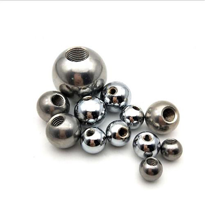 Stainless Steel Ball M2 M3 M4 M5 -M20 Threaded Bearing Ball Rod End Dia 5-60mm