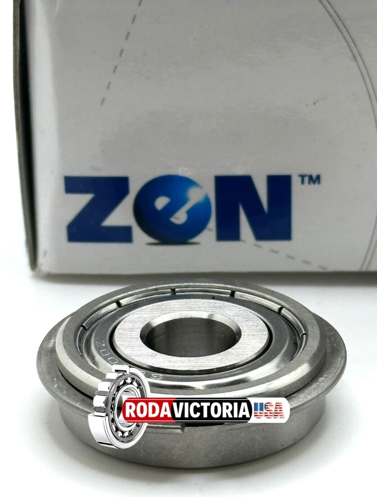 ZEN S6200 ZZ NR BALL BEARING STAINLESS STEEL METAL SHIELDED + SNAP RING 10x30x9m