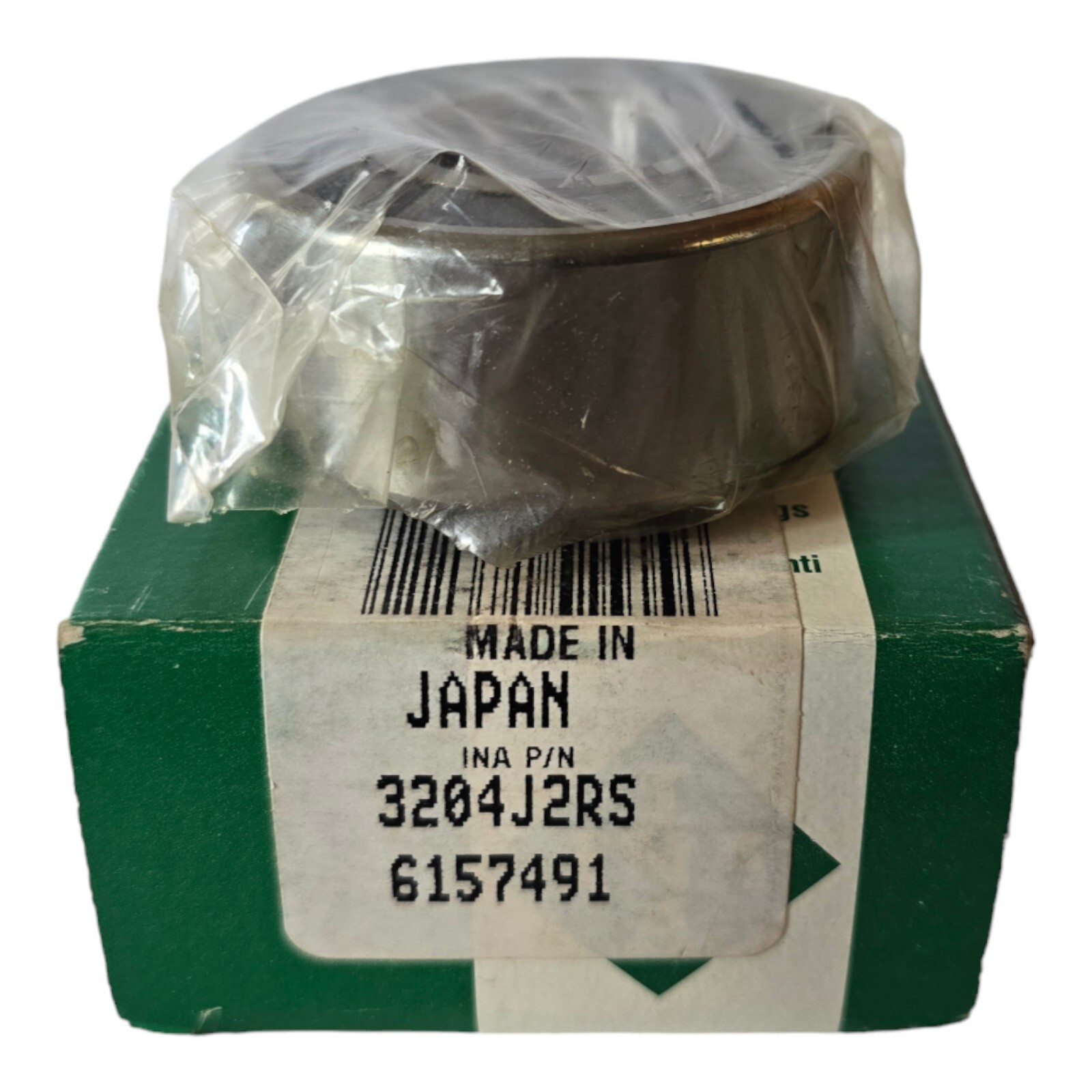 INA 3204J2RS Angular Contact Ball Bearing 47mm OD, 20mm Bore (NEW IN BOX)