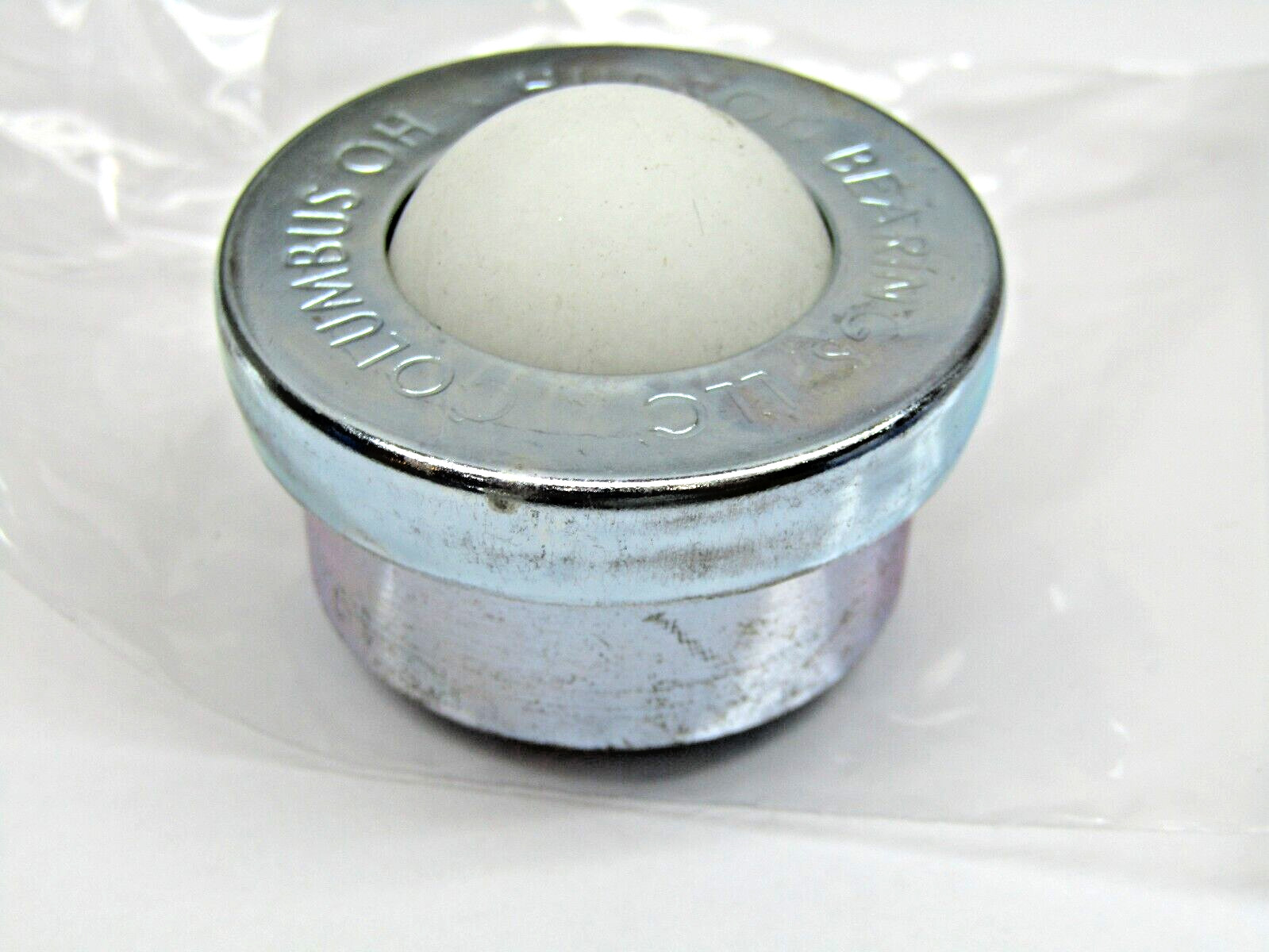 Hudson Bearing NMBT-1CS Drop-in Style Ball Transfer Bearing with 1″ Nylon Ball