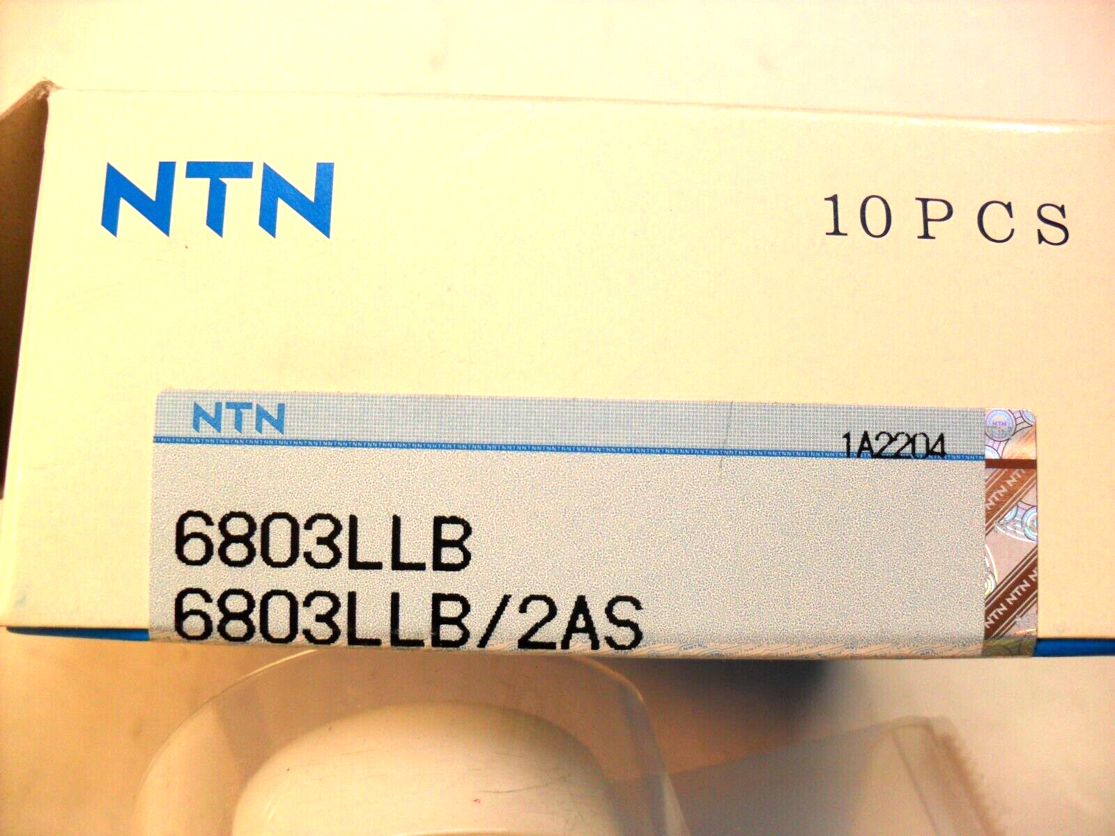 qty 6 – NTN 6803 LLB/2AS 17mm x 26mm x 5mm Deep Groove Ball Bearing SEALED