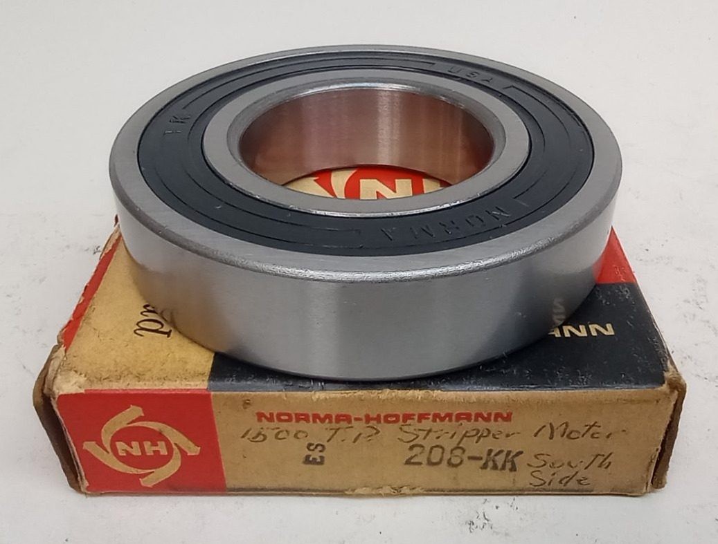 Norma Hoffman 208KK Ball Bearing Deep Groove 40X80X18mm Double Sealed