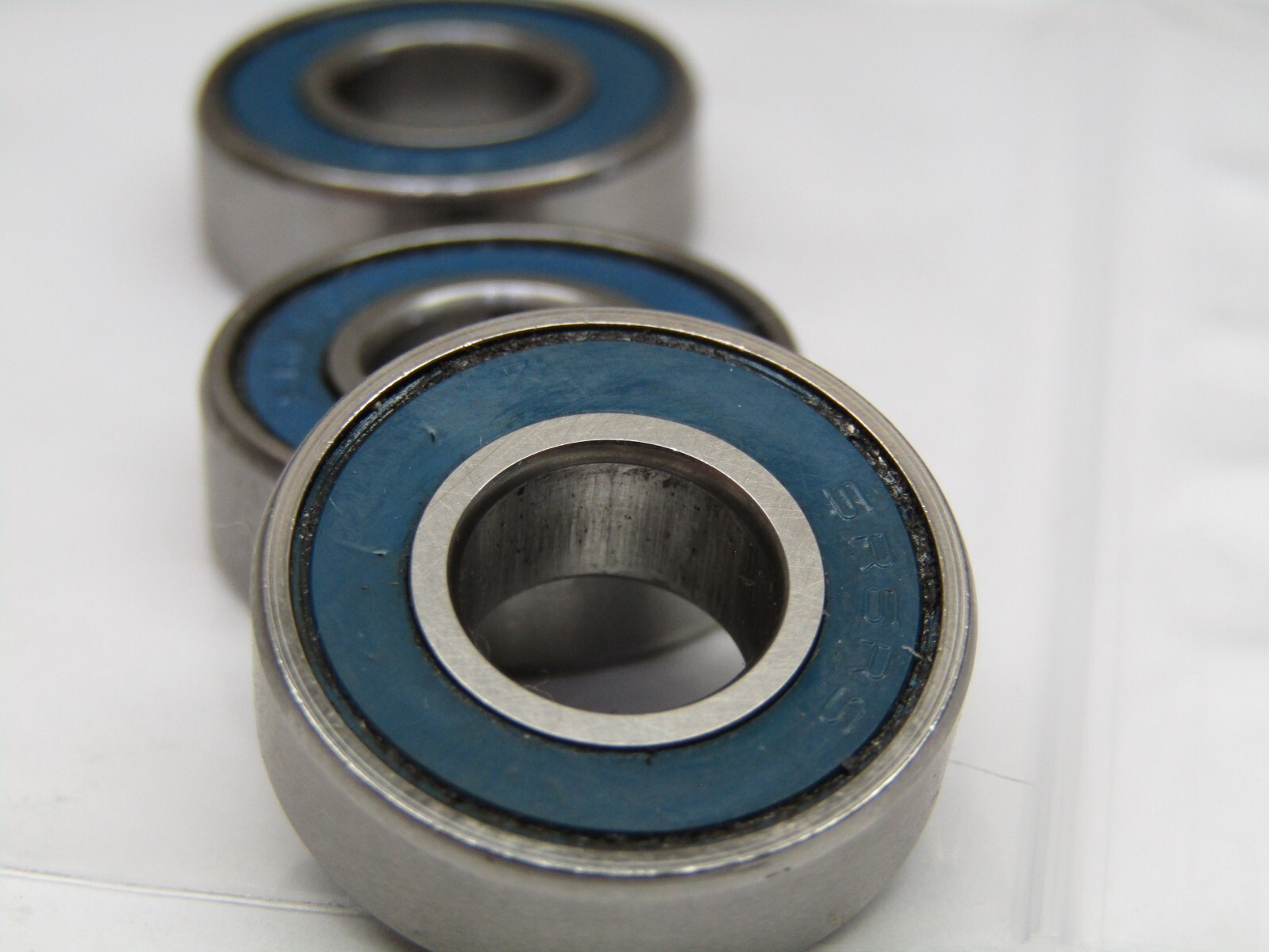(Lot of 3) SSR6-2RS 3/8″ x 7/8″ x 9/32″ Stainless Sealed Bearing