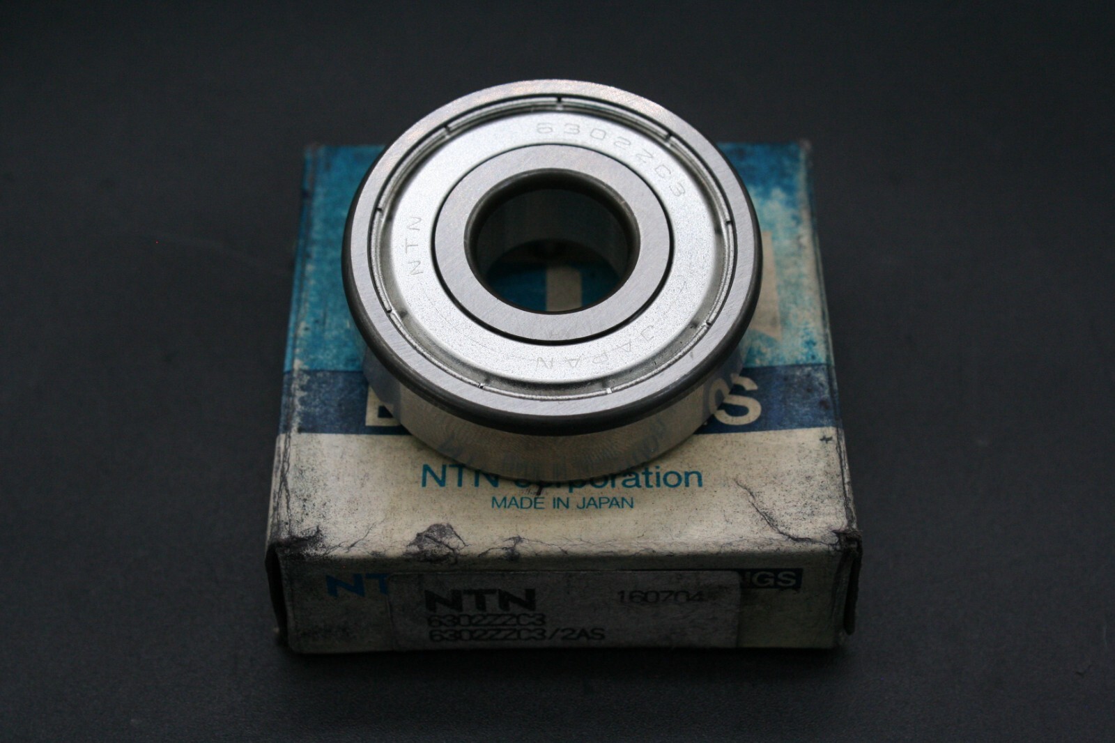 One (1) NTN 6302ZZC3 Radial Ball Bearing 15mm x 42mm x 13mm JAPAN