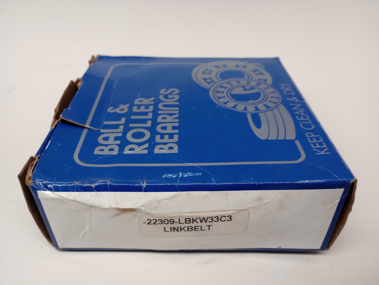 Link-Belt 22309LBKW33C3 Spherical Bearing brass USA taper bore 45/47x100x36mm