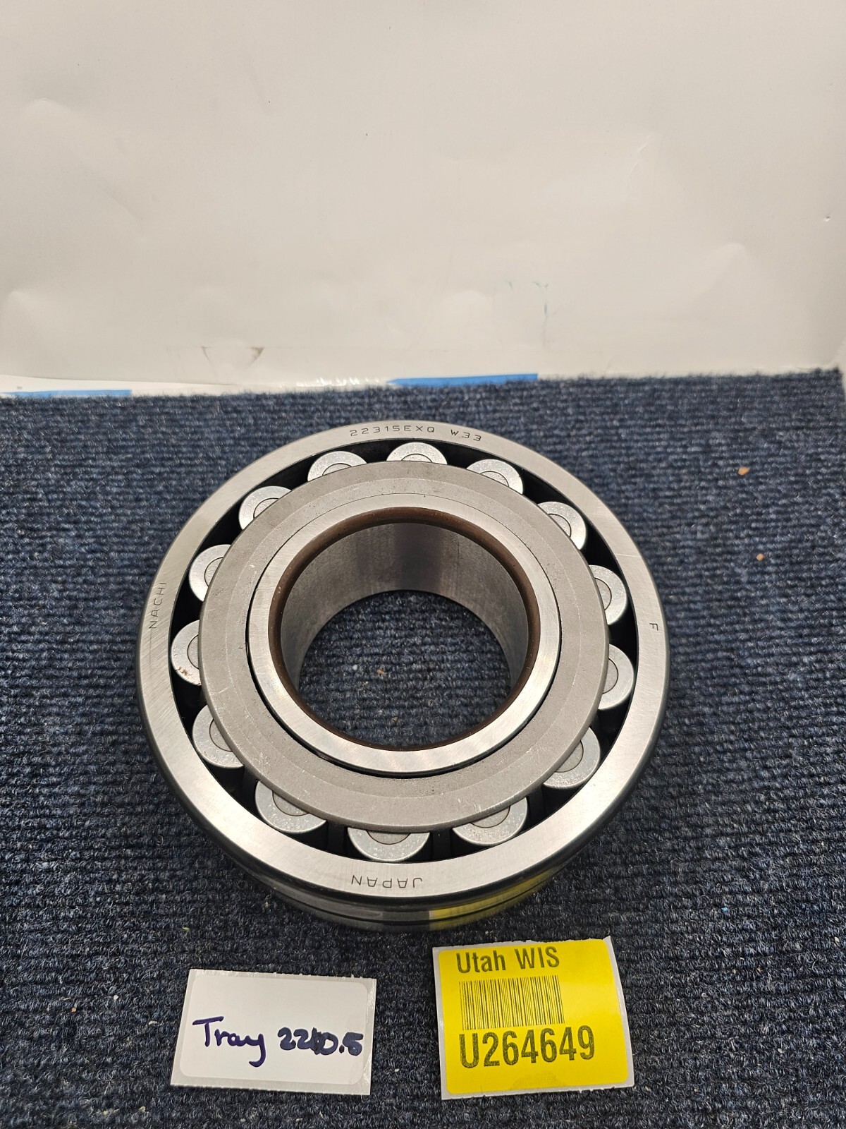Nachi 22315EXQKW33 Spherical Roller Bearing 75mm Taper Bore 160mm OD 55mm