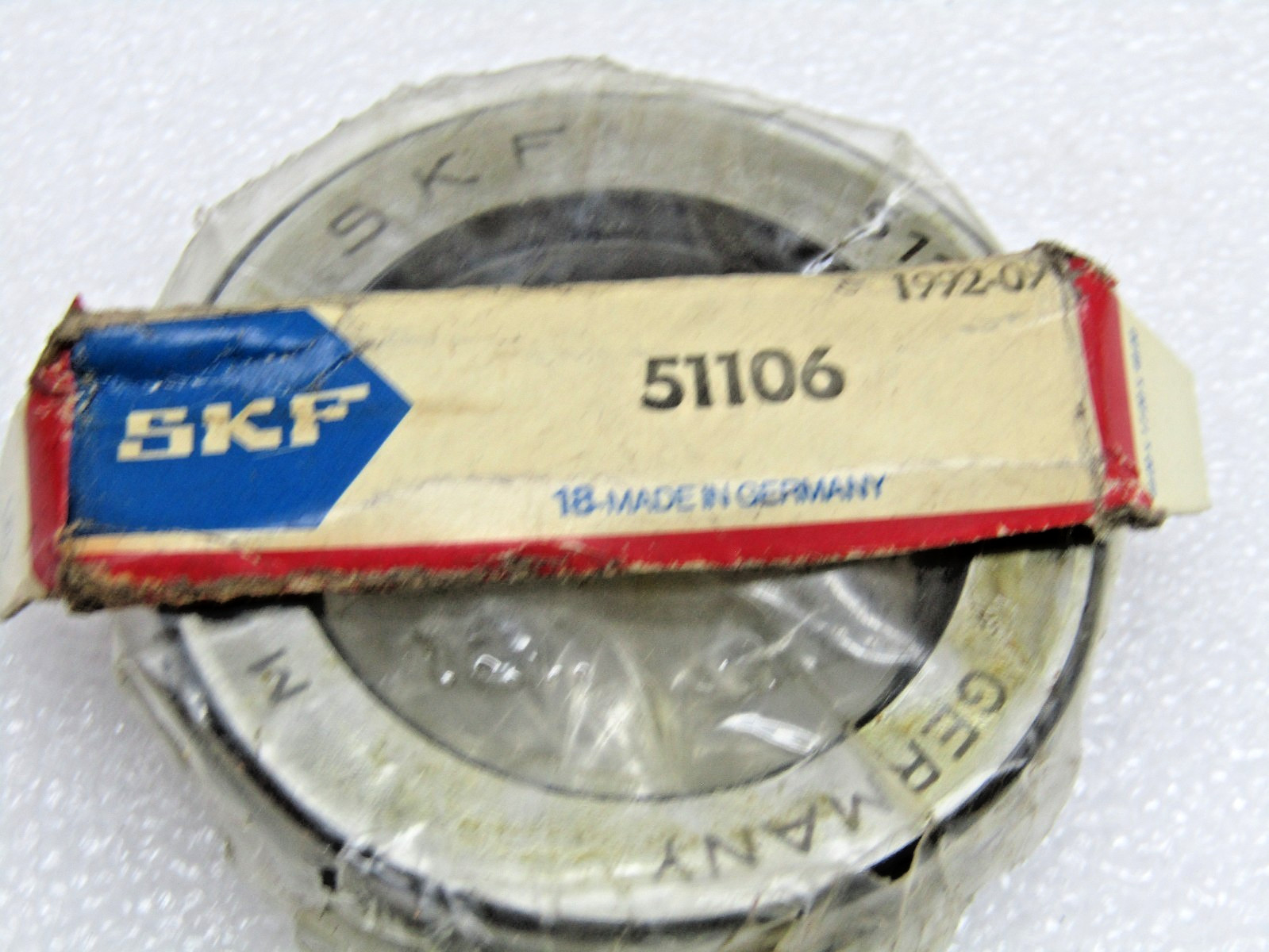 SKF 51106 30mm X 47mm X 11mm Ball Thrust Bearing