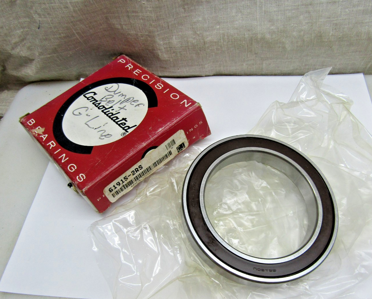 NSK Consolidated 6915-2RS 6915DDU 75mm X 105mm X 16mm Sealed Bearing