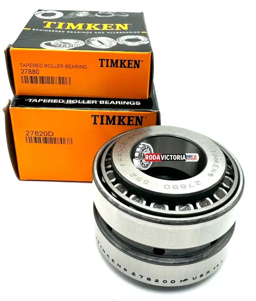 TIMKEN USA 27880 27820D TAPERED ROLLER BEARING 38.1×80.04×57.15 mm