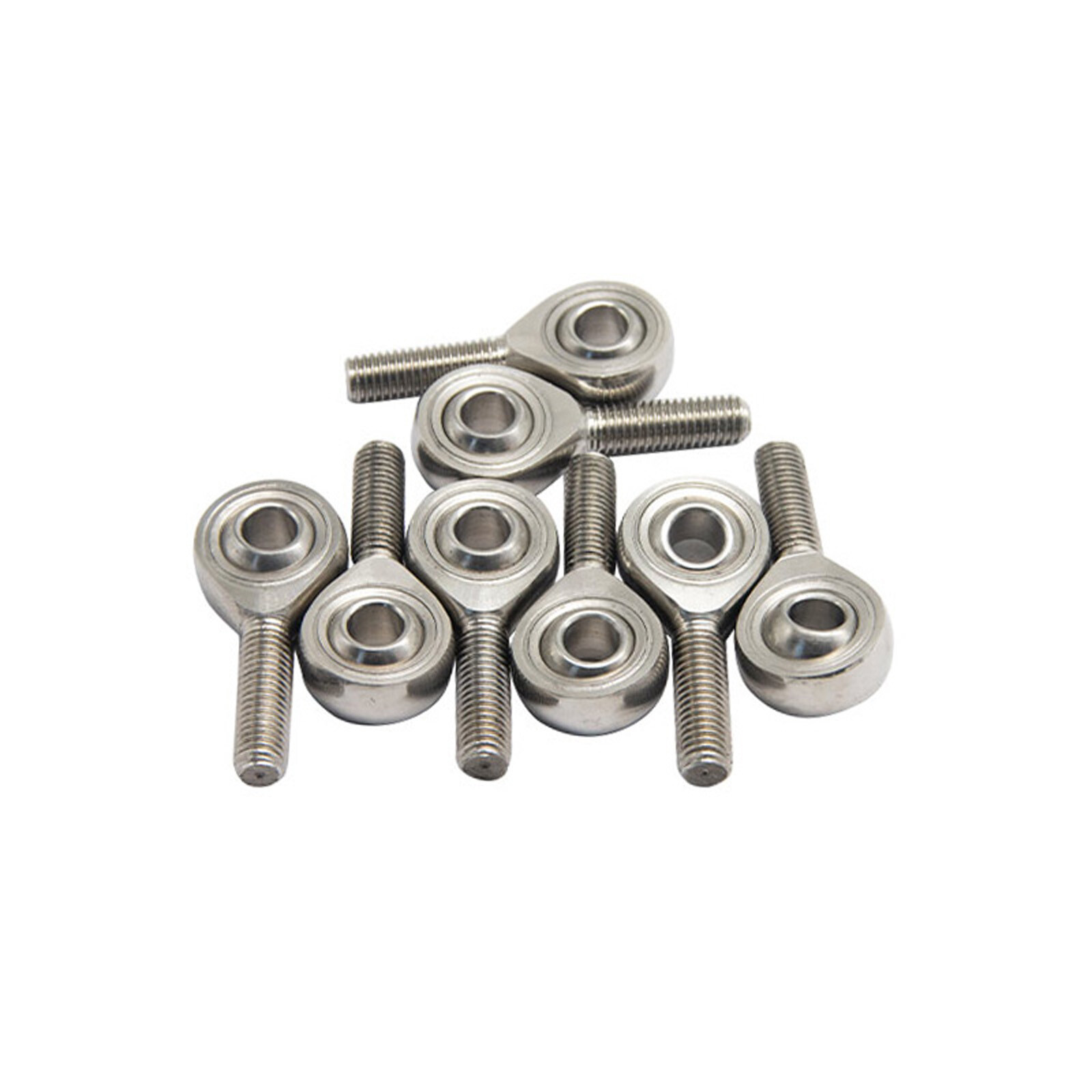 A2 Stainless Steel Bearing Rose Joint Male Rod End, Left / Right Thread M6-M30