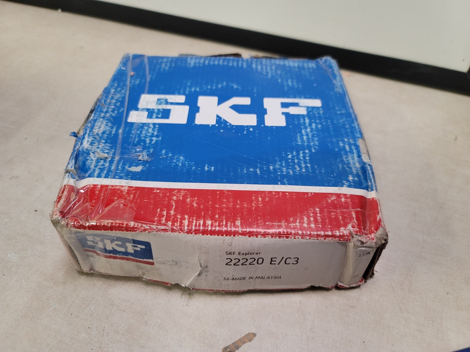 SKF 22220 E C3 SPHERICAL ROLLER BEARING 100x180x46 mm 22220EC3 NOB
