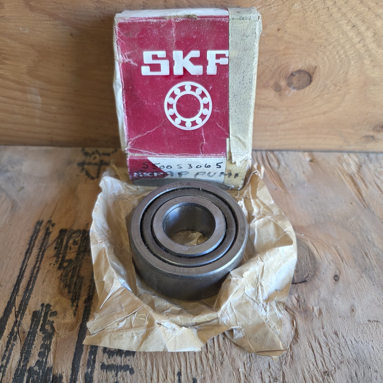 NOS SKF 5306 C3 BALL BEARING ANGULAR
