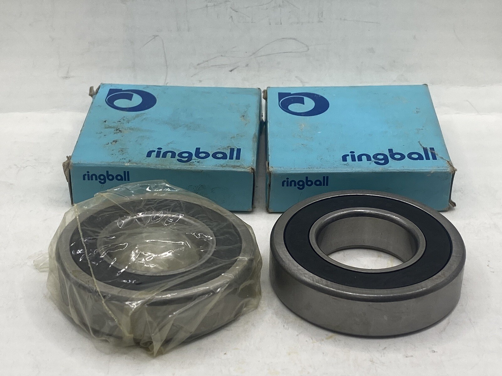 Lot Of 2 Ring Ball 1654 -2RS BALL BEARING