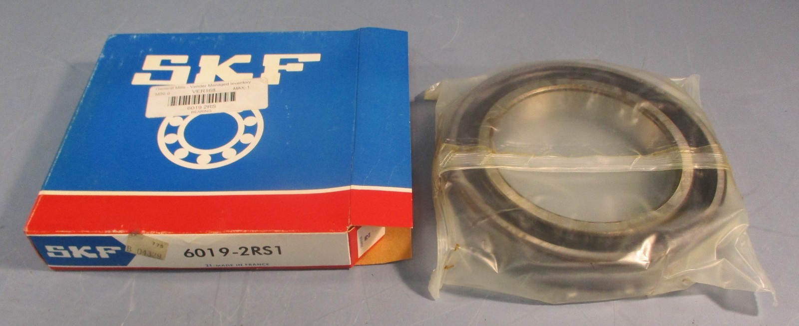 SKF 6019-2RS1 Deep Groove Ball Bearing 95mm ID 145mm OD 24mm W