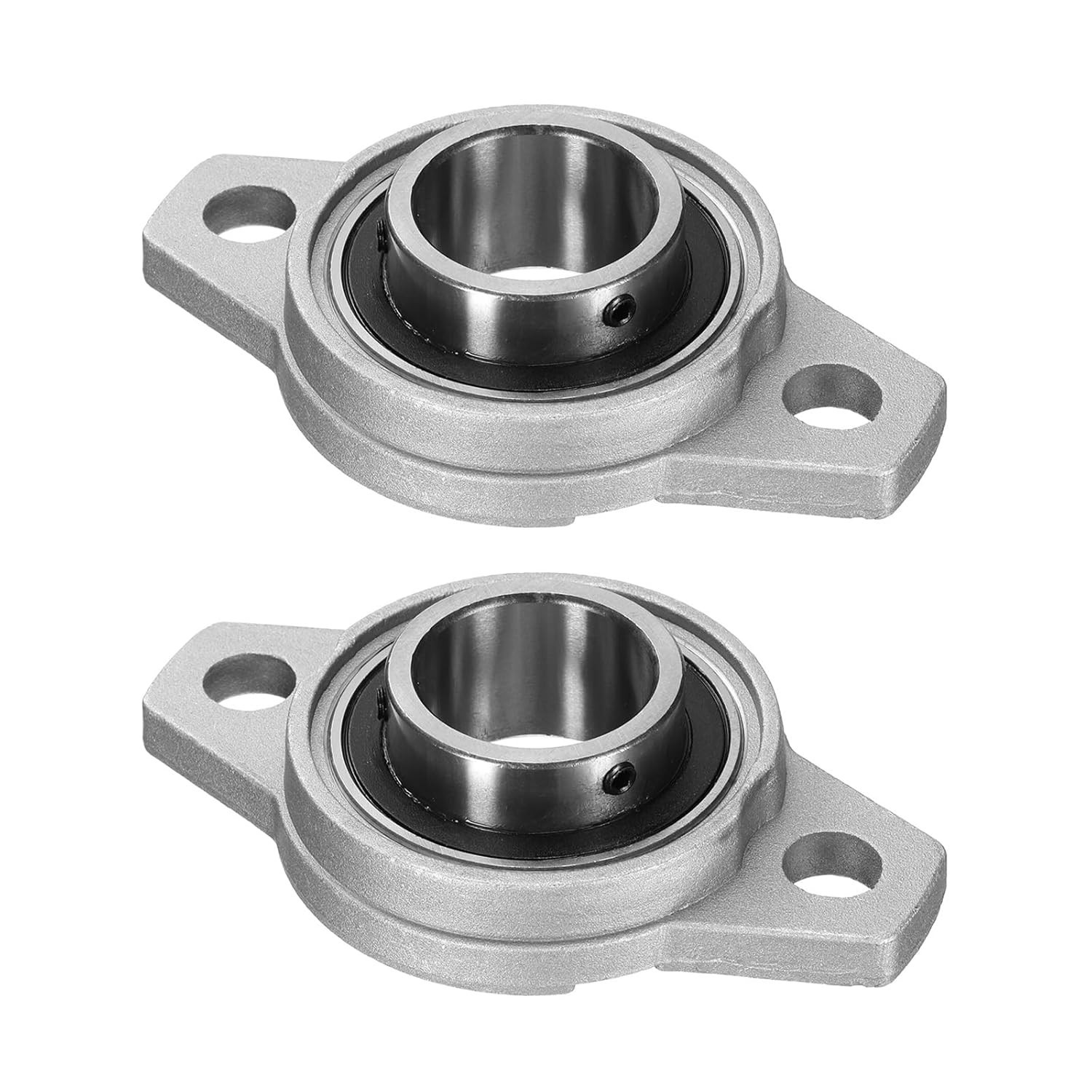 2 Pieces KFL006 Pillow Block Bearings 8mm Bore Bearing Housing Flange P6(ABEC3)