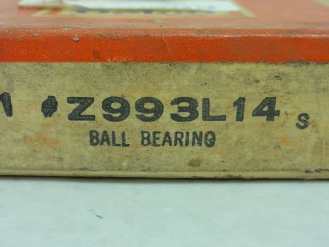 200750 Old-Stock; NDH/Delco Z993L14 Ball Bearing 70 ID x 110 OD x 20mm Wide