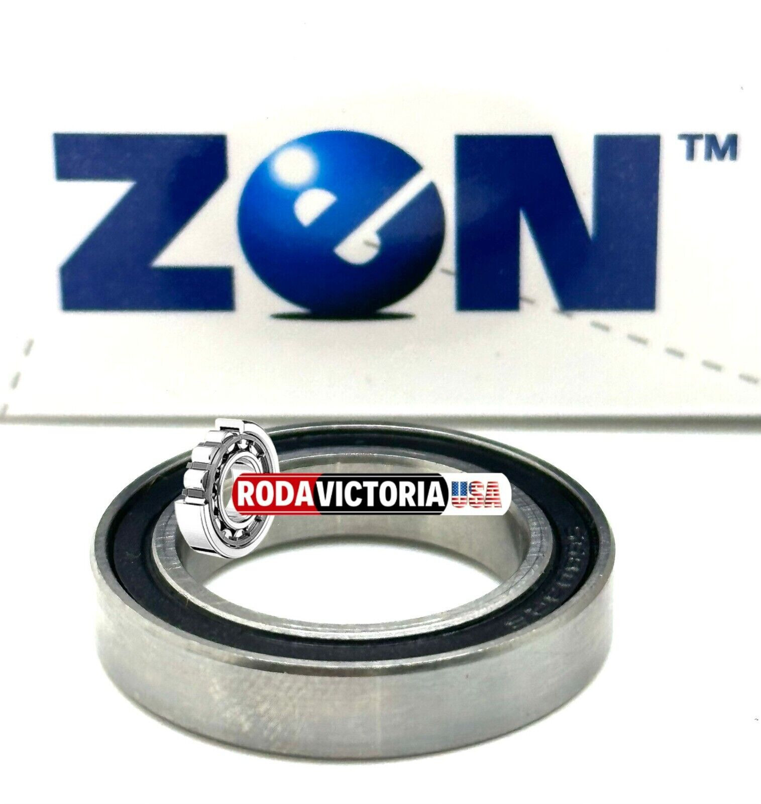 ZEN S61803 2RS BALL BEARING, RUBBER SEALED , STAINLESS STEEL 17x26x5mm