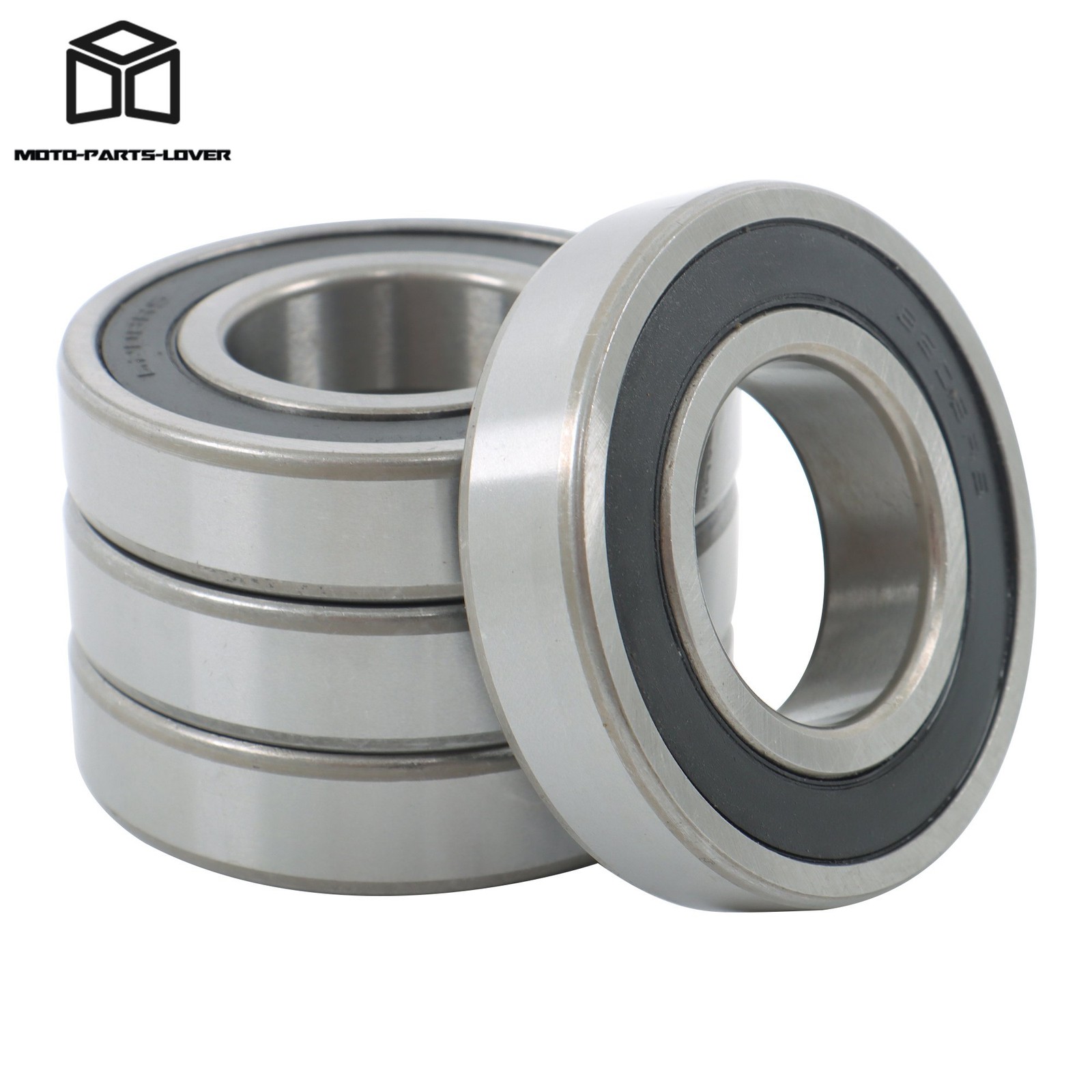 4pcs 6208-2RS Rubber Sealed Bearings 40mm x80mm x18mm