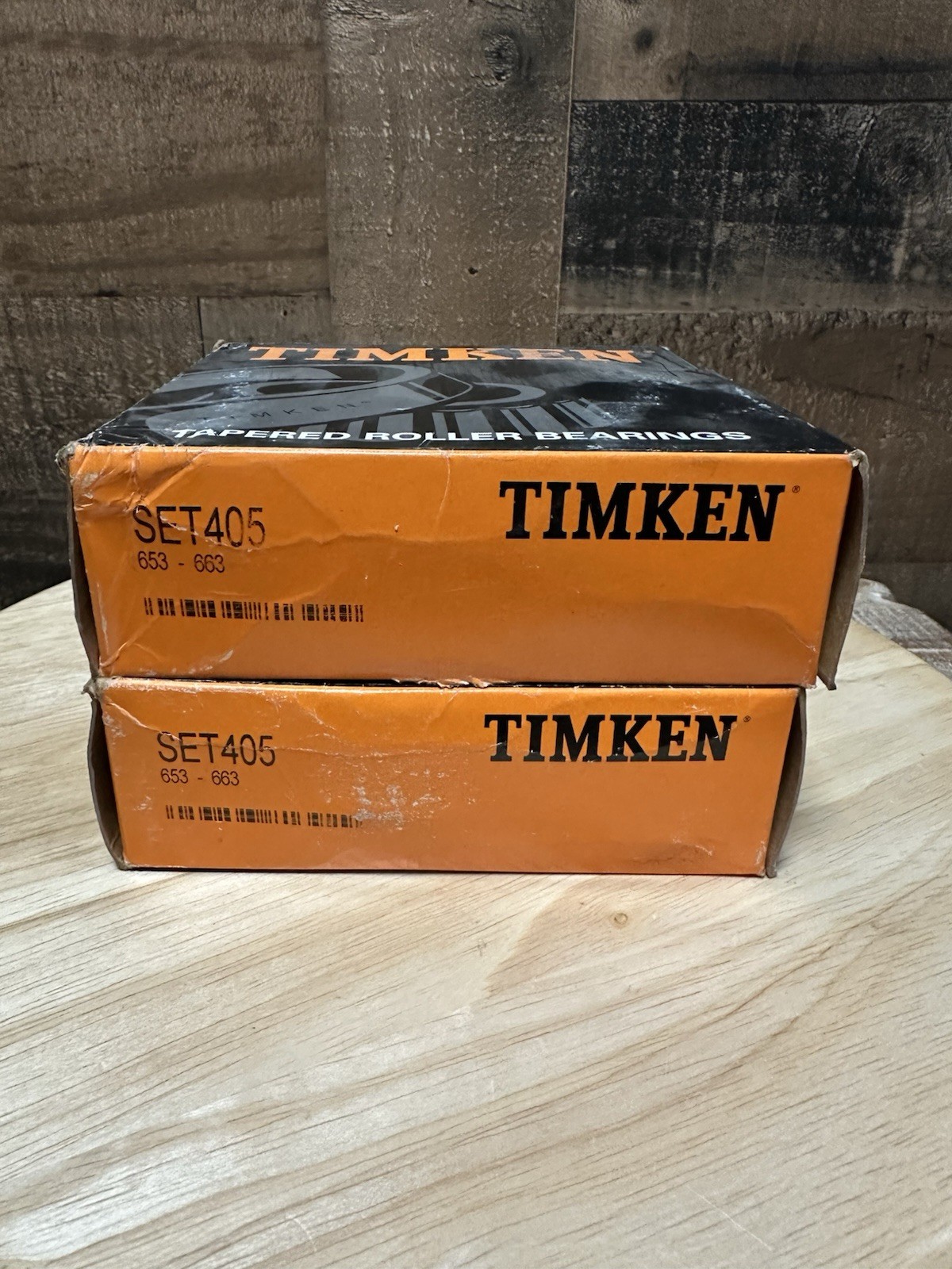 Timken SET405 Tapered Roller Bearing Set 653 663 Made in USA New Old Stock