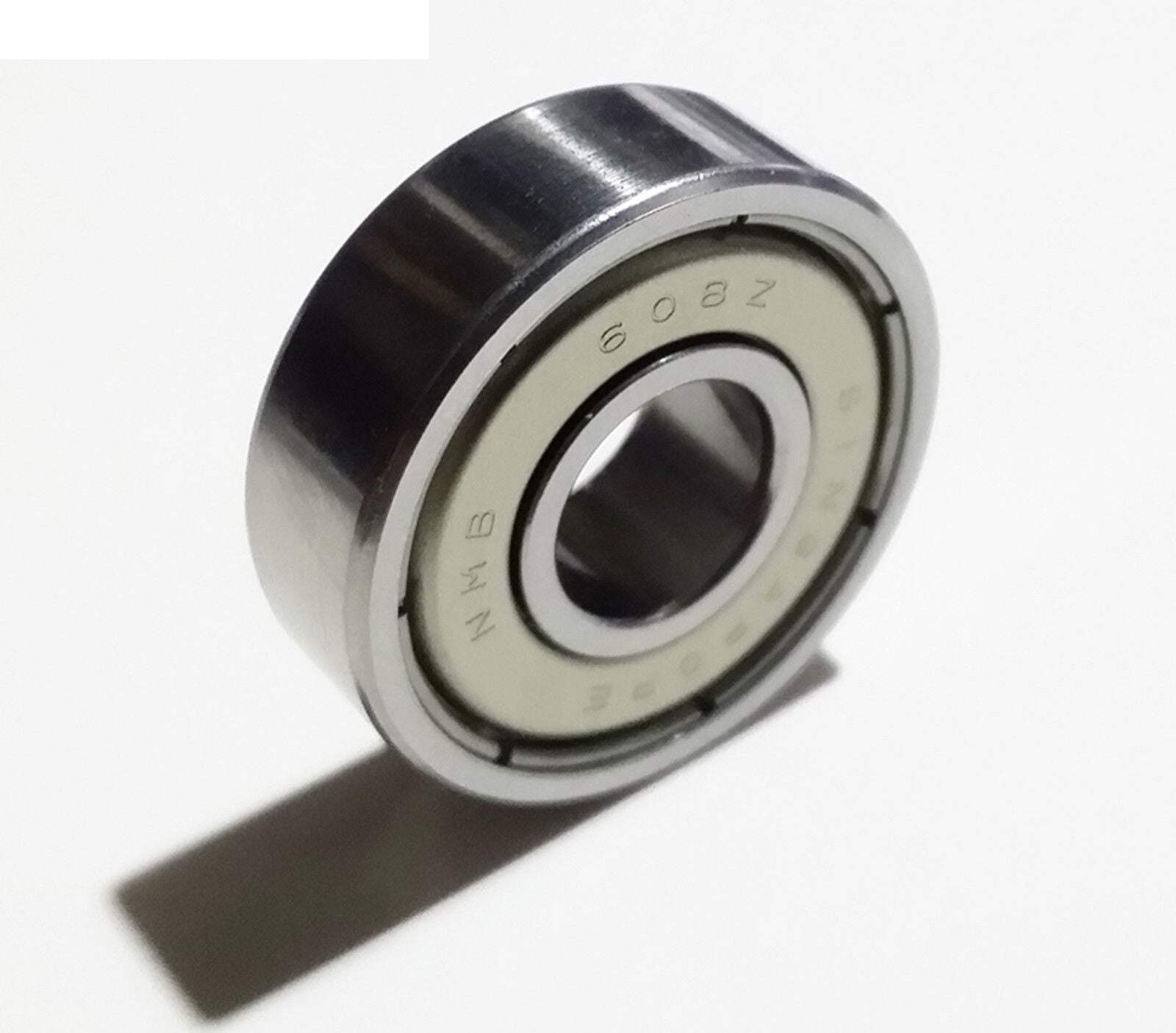 10pcs 608ZZ Precision Miniature Ball Bearing 8x22x7mm ABEC-5