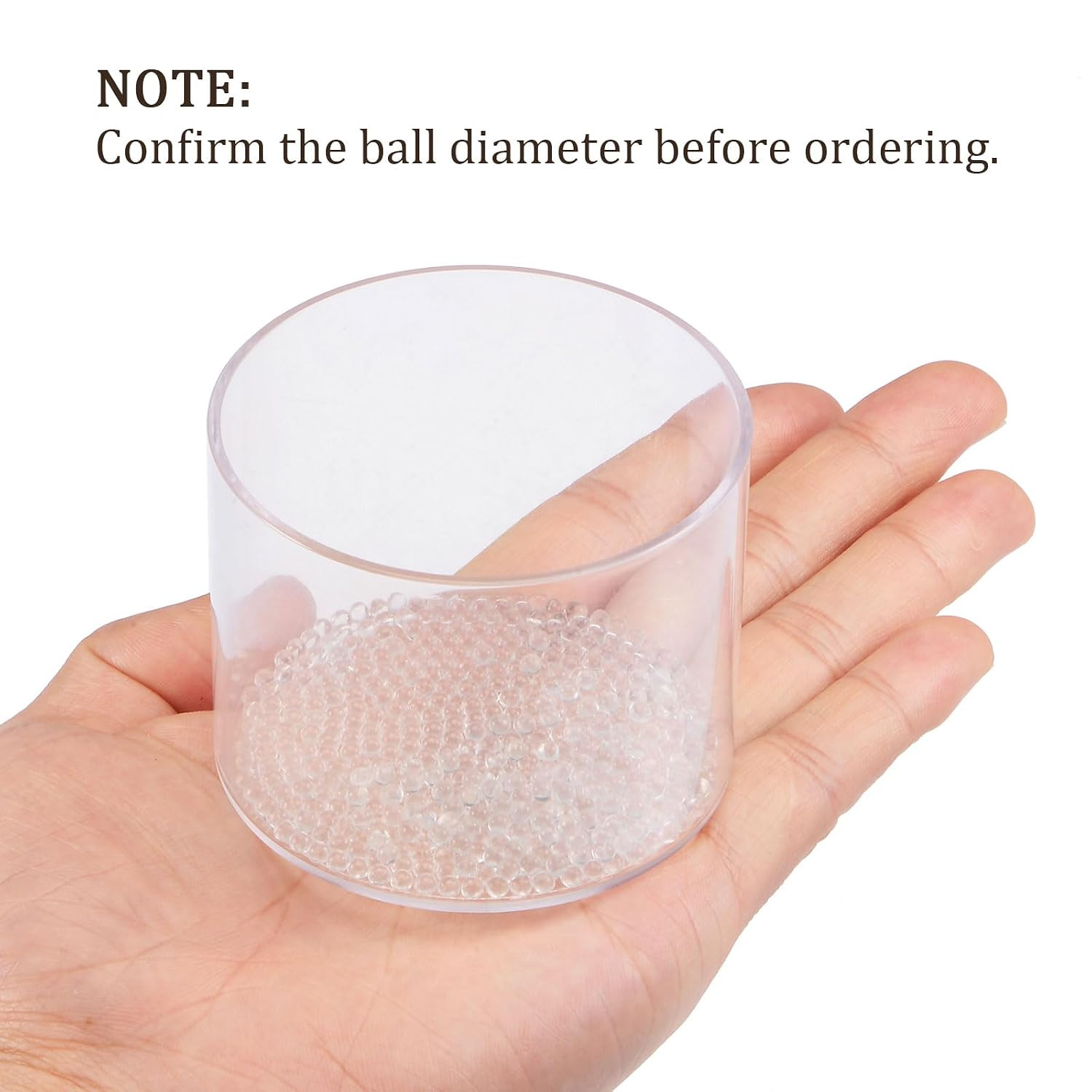500Pcs Glass Ball Boiling Stones – [3Mm] Soda Lime Glass for Valves Equipment