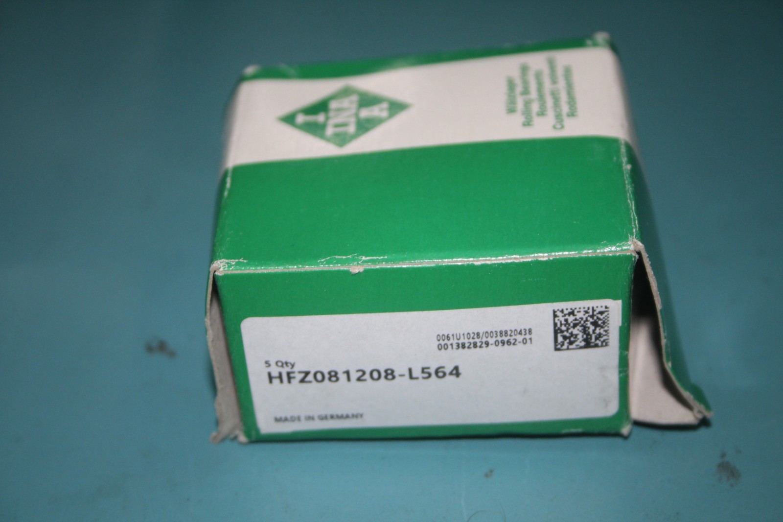 LOT OF 5 INA HFZ081208-L564 NEEDLE ROLLER BEARING 12.7×19.05×12.7mm NEW