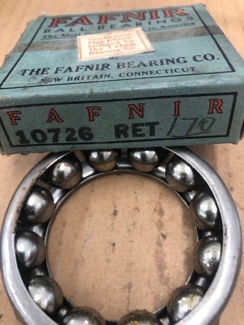 FAFNIR# 10726; PREMIUM QUALITY BALL CAGE TYPE BEARING; NORS