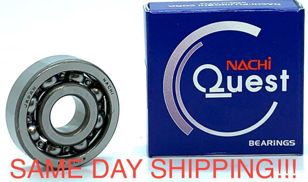 6200 Nachi Open C3 Japan 10x30x9 10mm/30mm/9mm Deep Groove Radial Ball Bearings
