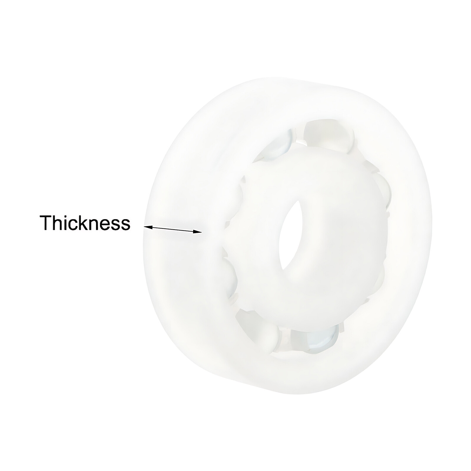 PP Nylon Plastic Precision Ball Bearing Glass Ball Bearings 608 626 6000 – 6006