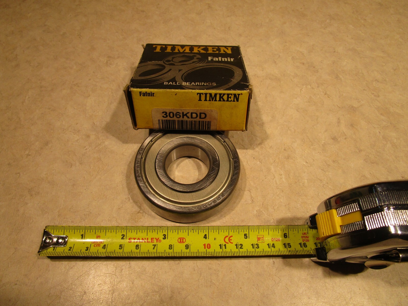 TIMKIN FAFNIR 306KDD ROLLER BEARING, J0112