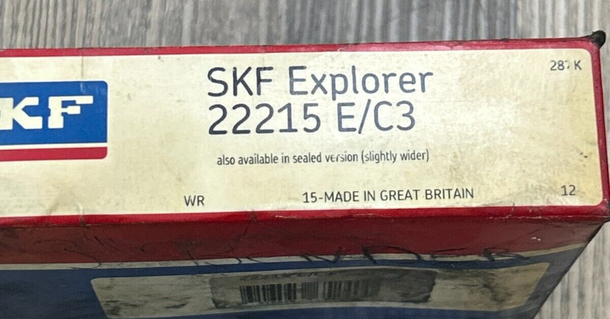 SKF SPHERICAL ROLLER BEARING 22215 E/C3