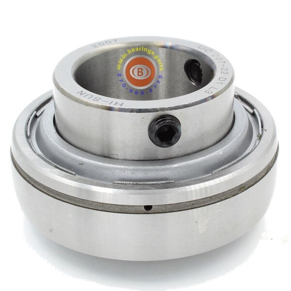 UC207-22 1-3/8" Set Screw Locking Insert Bearing, Replaces AXE51879
