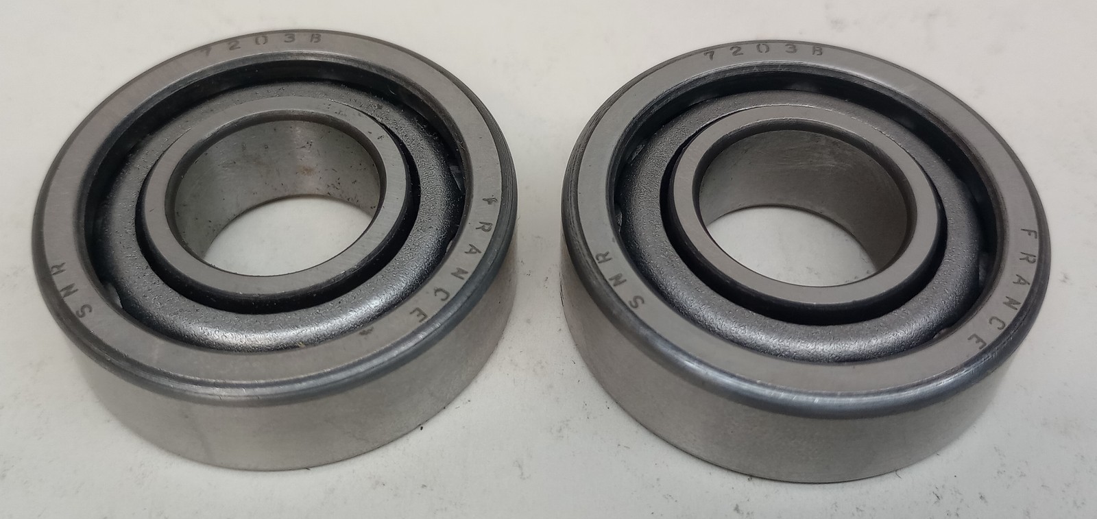 SNR 7203 B Angular Contact Ball Bearing 17 X 40 X 12mm 7203-B (Pack of 2)
